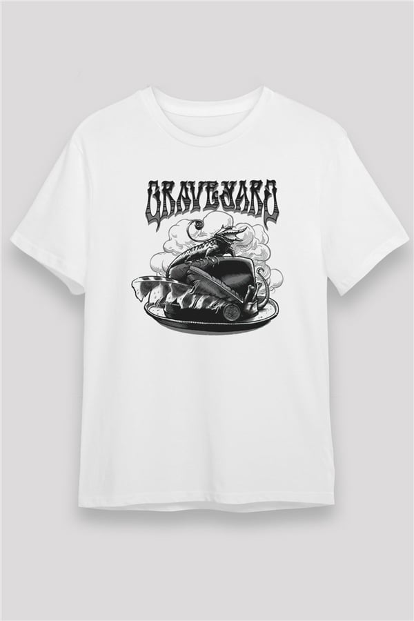 Graveyard White Unisex T-Shirt