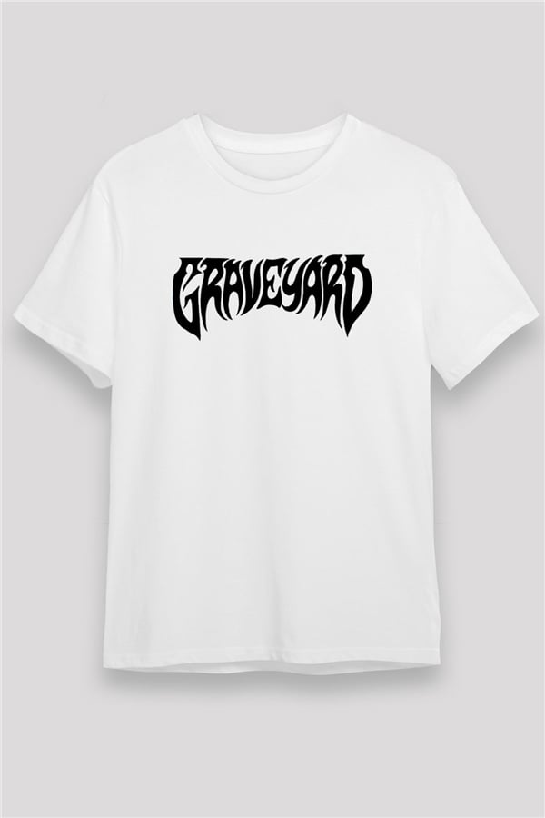 Graveyard White Unisex T-Shirt