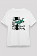 Green Day Printed Unisex White T-Shirt