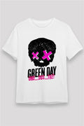 Green Day White Unisex T-Shirt