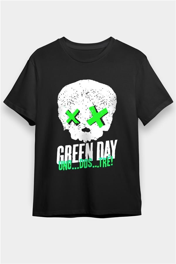 Green Day Black Unisex T-Shirt