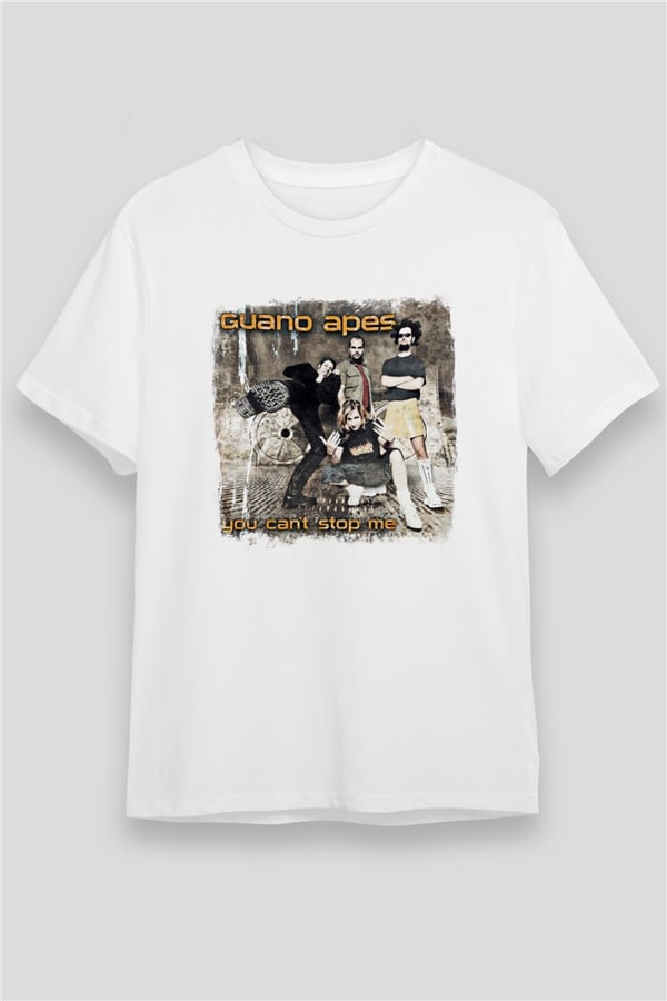 Guano Apes Printed Unisex White T-Shirt