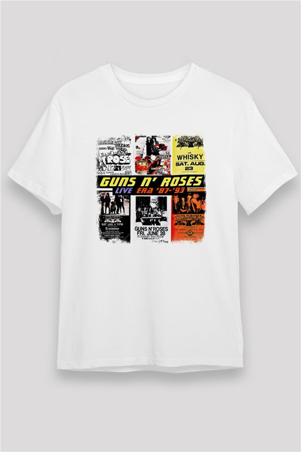 Guns N' Roses Printed Unisex White T-Shirt