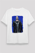 Halford Printed Unisex White T-Shirt