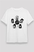 Hanoi Rocks White Unisex T-Shirt