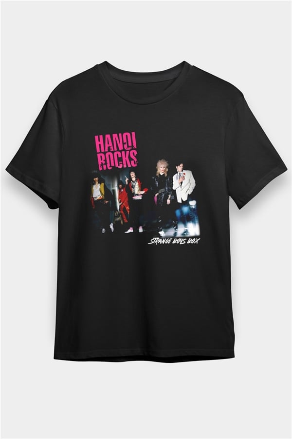 Hanoi Rocks Black Unisex T-Shirt