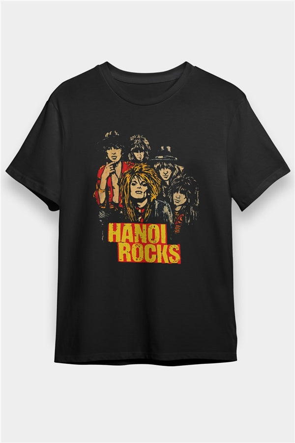 Hanoi Rocks Black Unisex T-Shirt