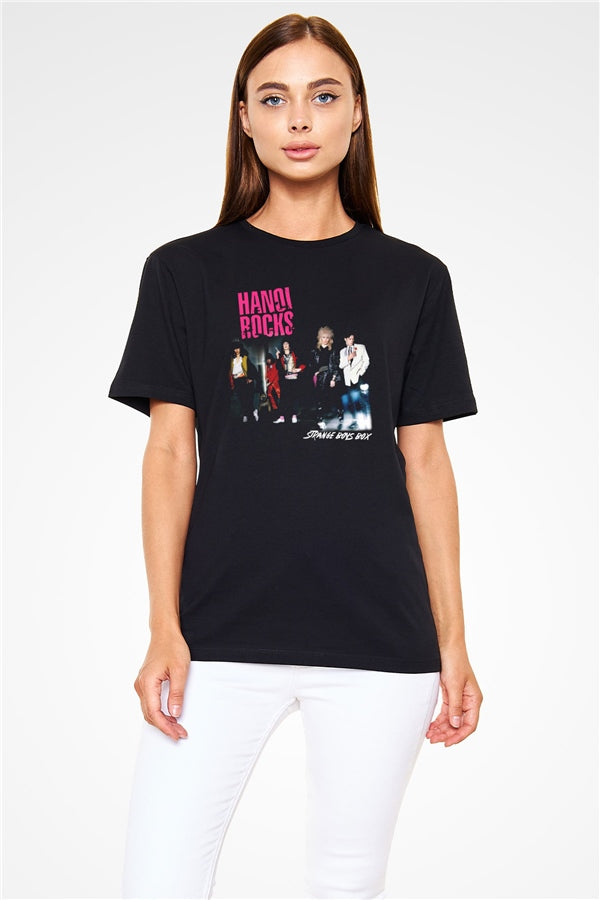 Hanoi Rocks Black Unisex T-Shirt
