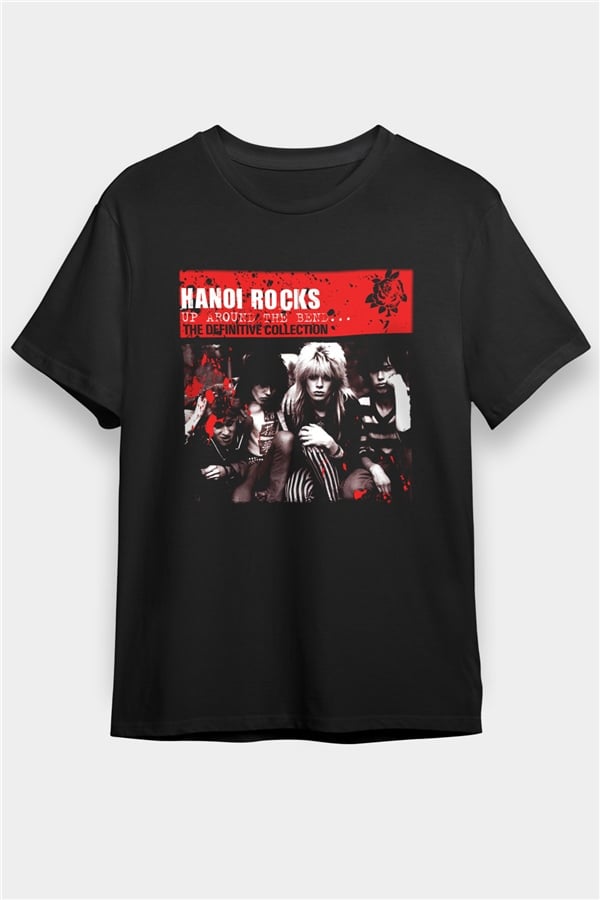 Hanoi Rocks Black Unisex T-Shirt