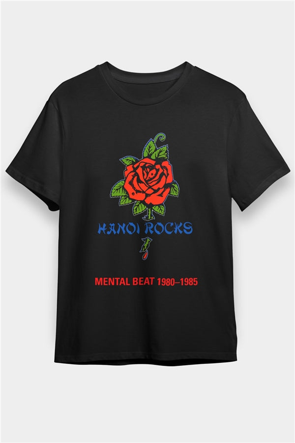 Hanoi Rocks Black Unisex T-Shirt