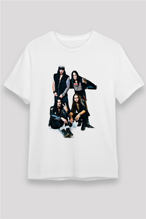 Hardcore Superstar Printed Unisex White T-Shirt