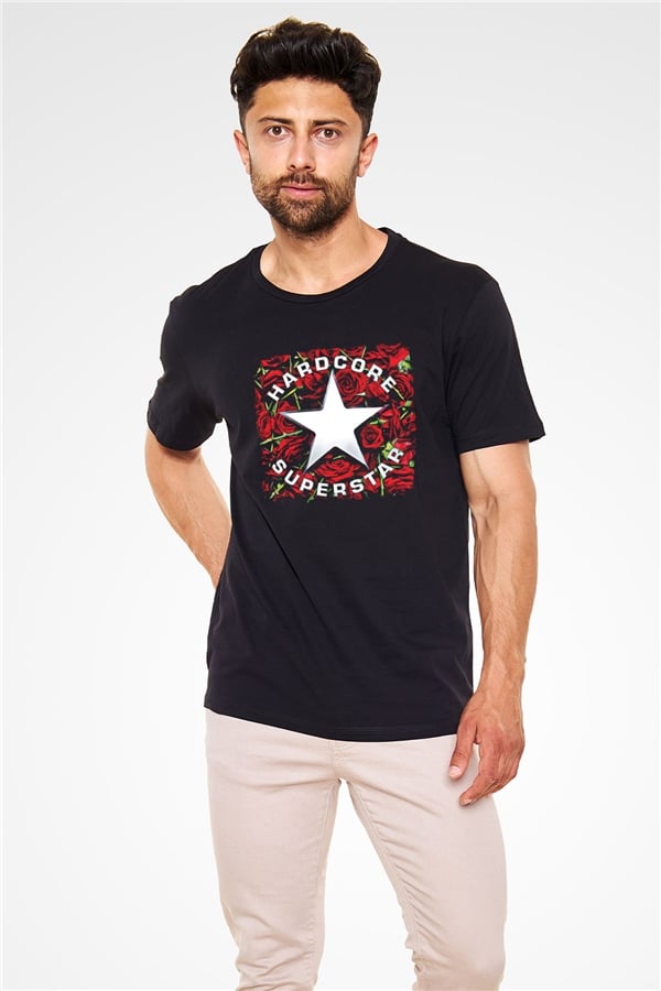Hardcore Superstar Printed Unisex Black T-Shirt