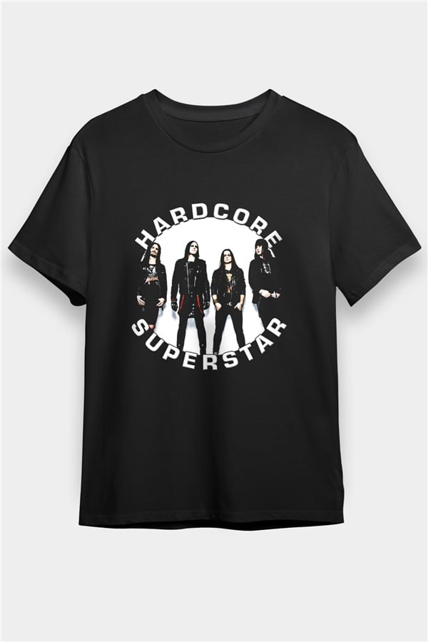 Hardcore Superstar Black Graphic Unisex T-Shirt
