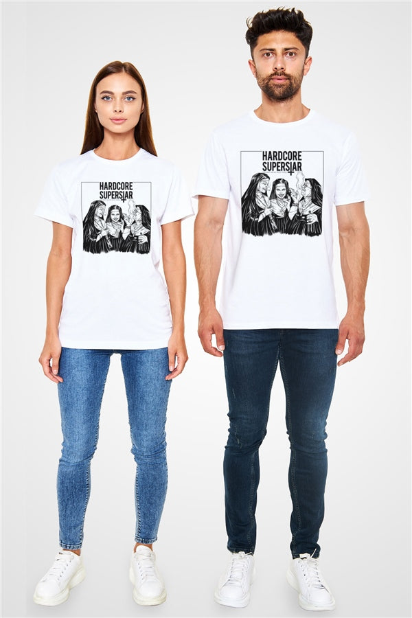 Hardcore Superstar White Unisex T-Shirt