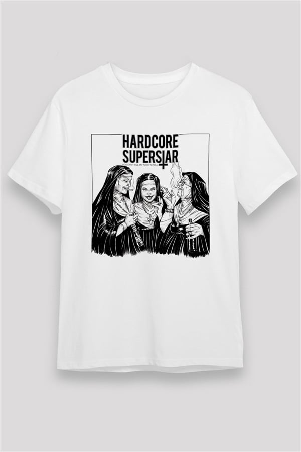 Hardcore Superstar White Unisex T-Shirt