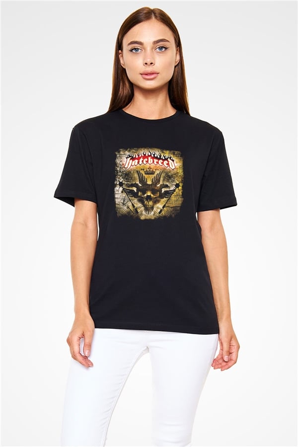 Hatebreed Printed Unisex Black T-Shirt