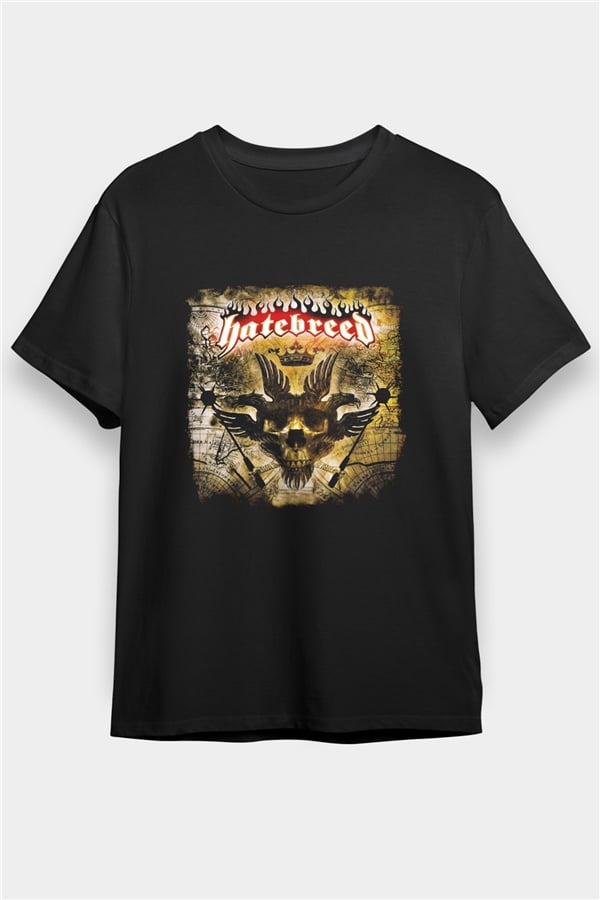 Hatebreed Printed Unisex Black T-Shirt