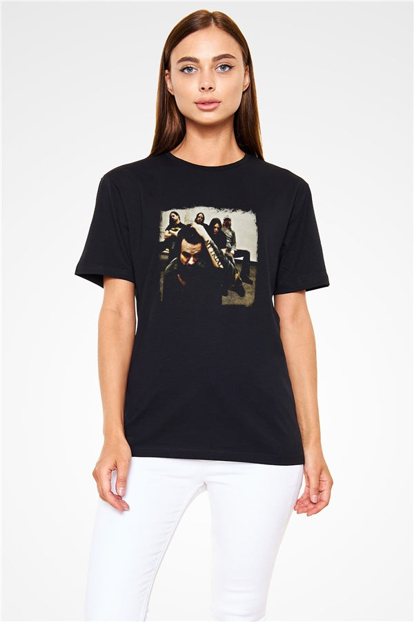 Haunted (The) Graphic Printed Unisex Black T-Shirt