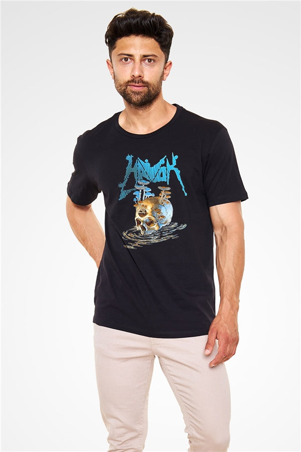 Havok Printed Unisex Black T-Shirt