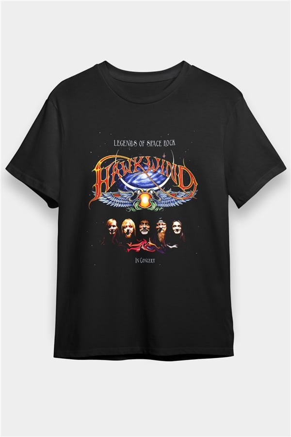 Hawkwind Black Unisex T-Shirt