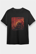 Heathen Printed Unisex Black T-Shirt