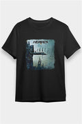 Heathen Print Unisex Black T-Shirt