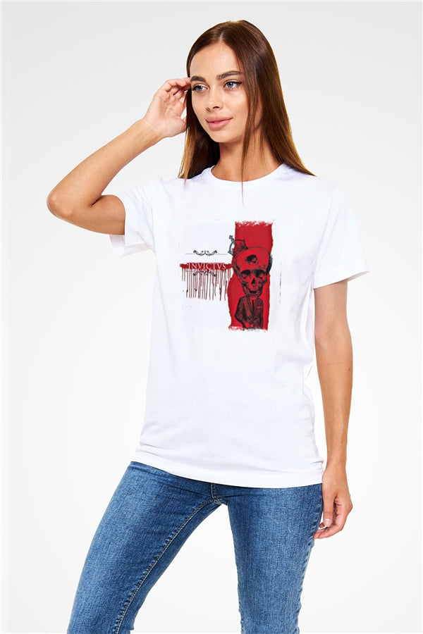 Heaven Shall Burn Graphic Print Unisex White T-Shirt