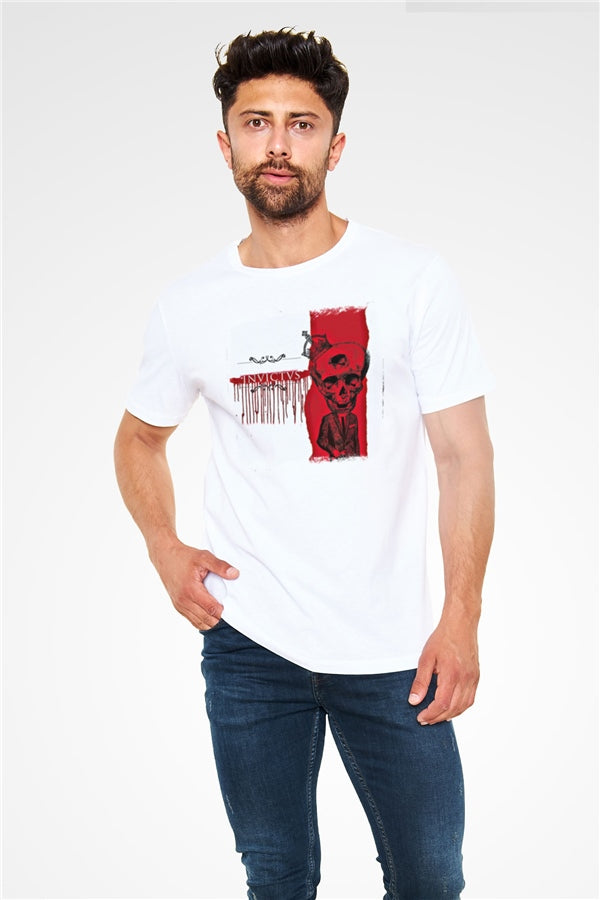 Heaven Shall Burn Graphic Print Unisex White T-Shirt