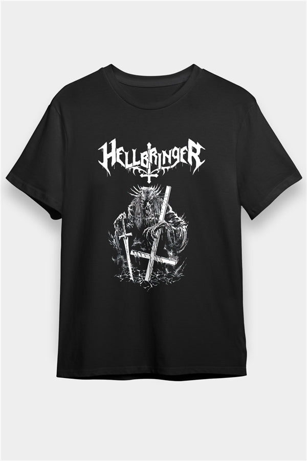 Hellbringer Black Unisex Graphic T-Shirt