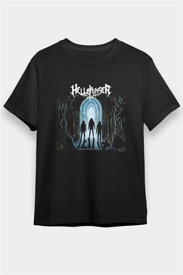 Hellbringer Black Unisex Graphic T-Shirt