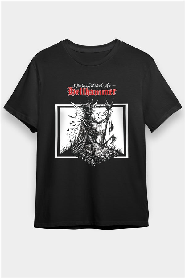 Hellhammer Black Unisex T-Shirt