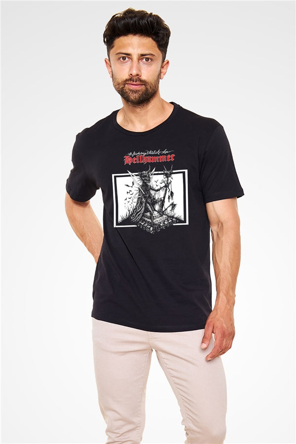 Hellhammer Black Unisex T-Shirt