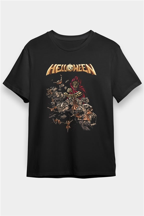 Helloween Black Unisex T-Shirt