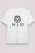HIM White Unisex T-Shirt