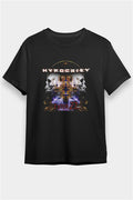 Hypocrispy Printed Unisex Black T-Shirt