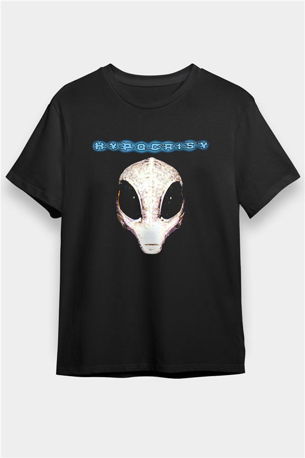 Hypocrispy Graphic Print Unisex Black T-Shirt