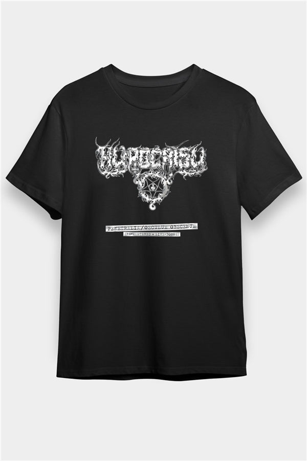 Hypocrisy Printed Unisex Black T-Shirt