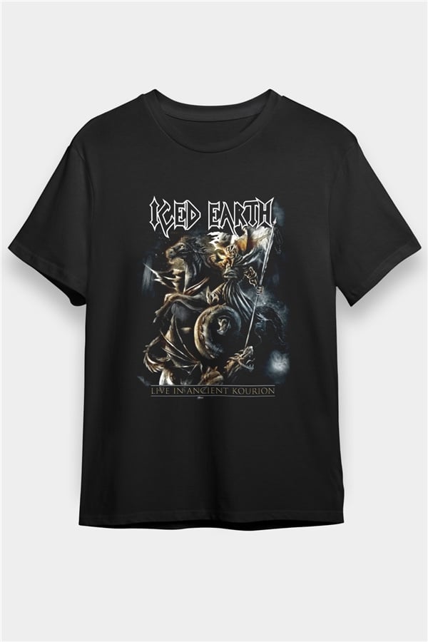 Iced Earth Black Unisex T-Shirt