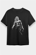 Iggy Pop Printed Unisex Black T-Shirt