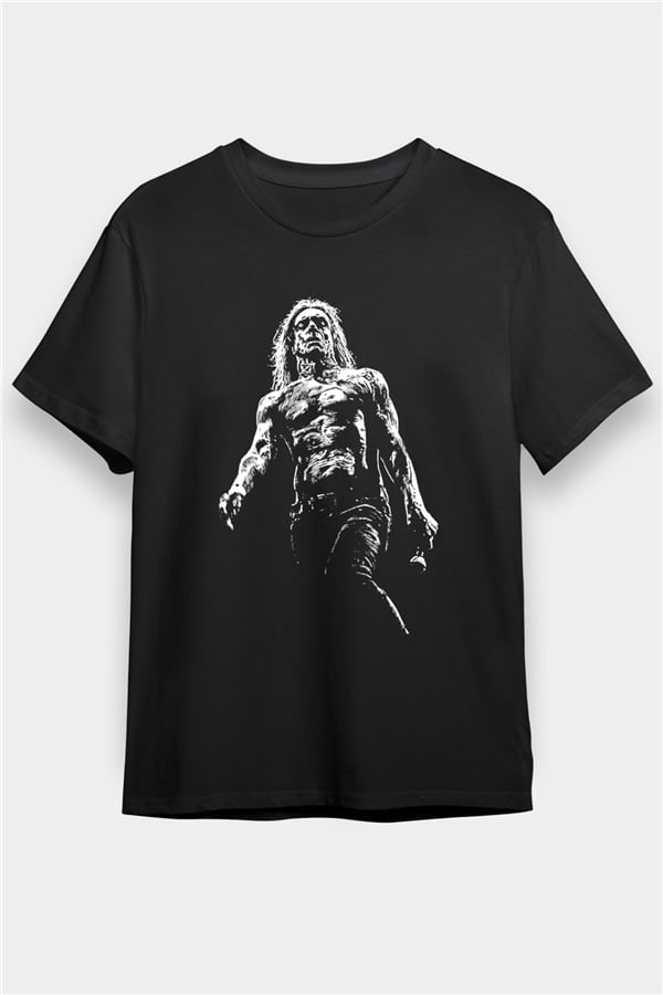 Iggy Pop Printed Unisex Black T-Shirt