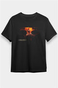 Immolation Printed Unisex Black T-Shirt