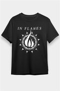 In Flames Black Unisex T-Shirt
