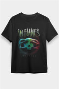In Flames Black Unisex T-Shirt