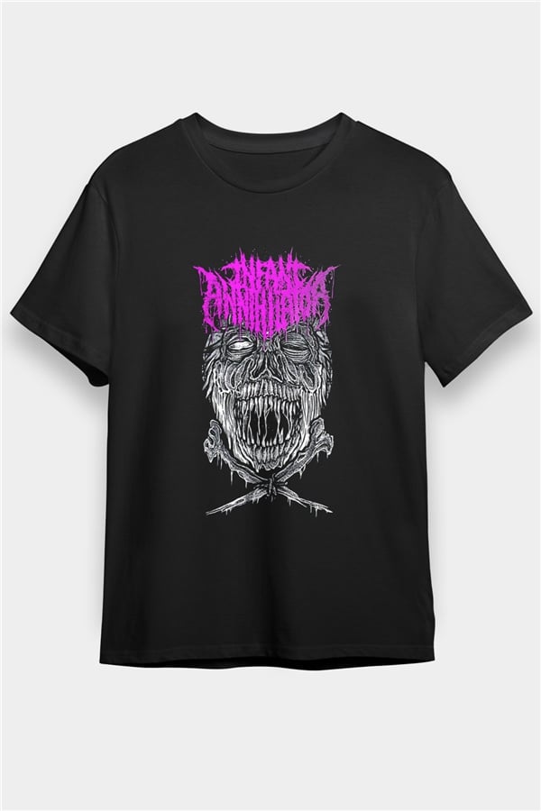 Infant Annihilator Printed Unisex Black T-Shirt