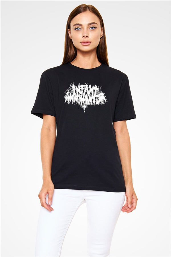 Infant Annihilator Printed Unisex Black T-Shirt