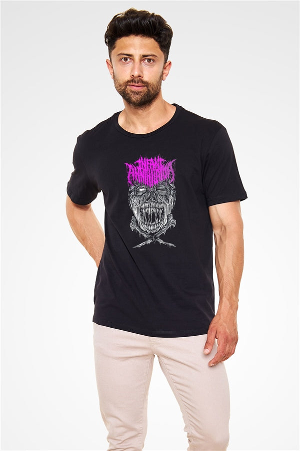 Infant Annihilator Printed Unisex Black T-Shirt