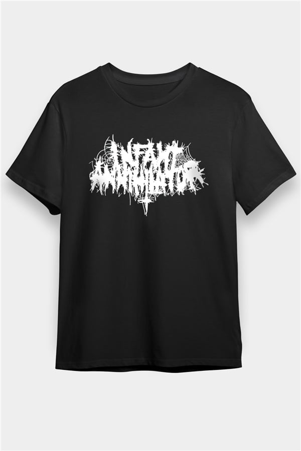 Infant Annihilator Printed Unisex Black T-Shirt