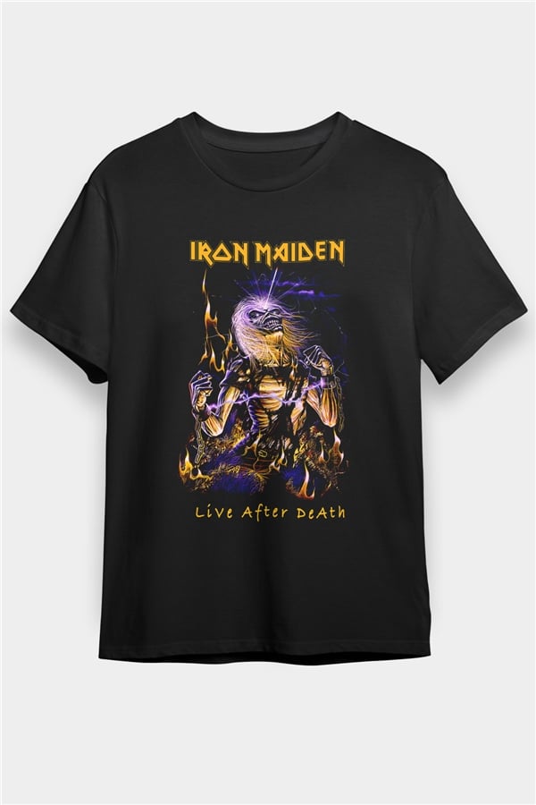 Iron Maiden Black Unisex T-Shirt