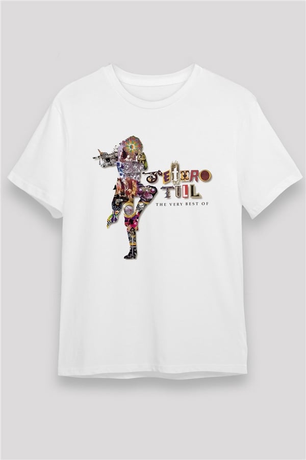 Jethro Tull White Unisex T-Shirt