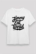 Jimmy Eat World White Unisex T-Shirt